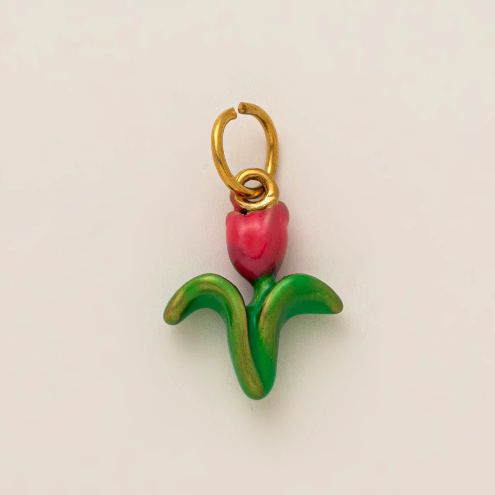 Modische und trendige Blumen-Eiscreme-Perlenmuschel-Blauauge-DIY-Anhänger-Charms für die Schmuckherstellung – Detail 6