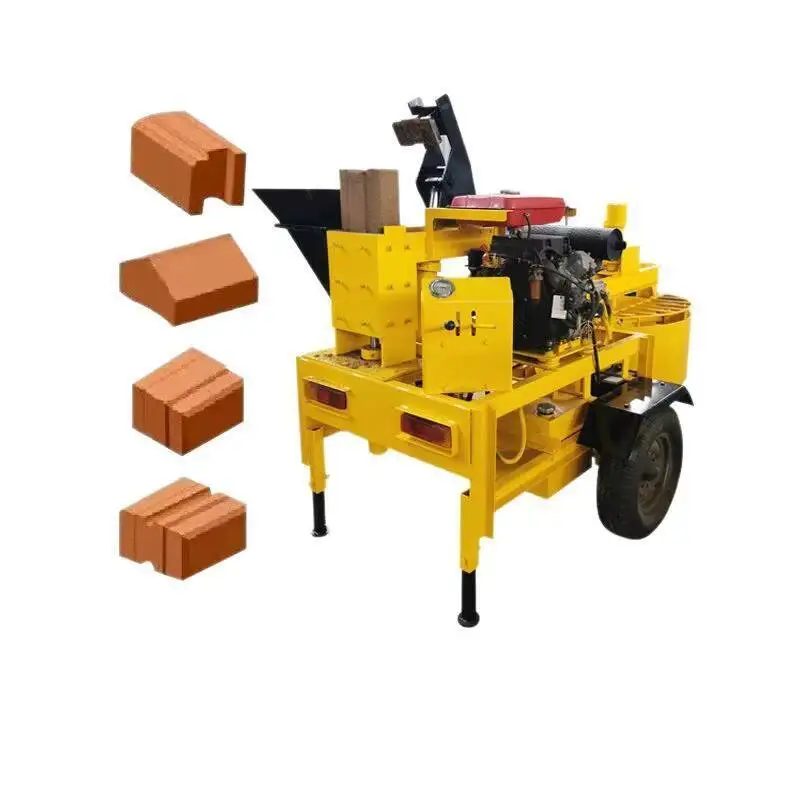 الشركة المصنعة لآلة الطوب الهيدروليكي الصغير تنتج سلسلة متنقلة أوتوماتيكية بالكامل بدون حرق #5