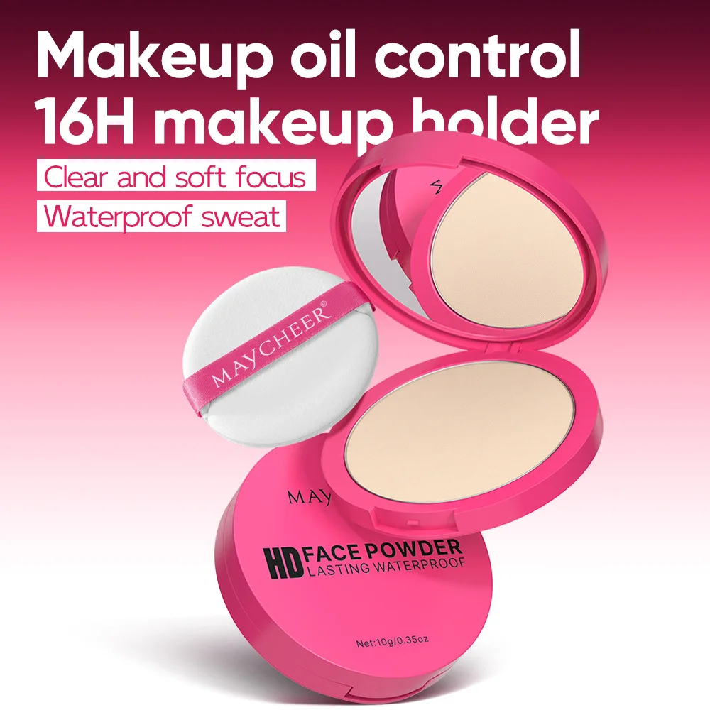 Waterproof Setting Powder Oil Free Matte Finish Long Wear Makeup Essential for Oily Skin Pore Minimizing Photo Ready Travel Size