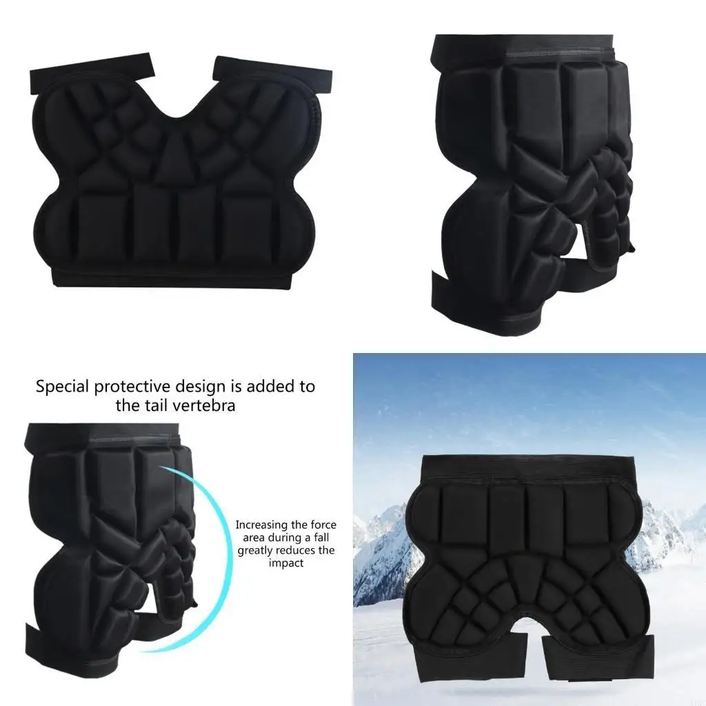 

Детские шорты с подкладкой для копчика, шорты из ЭВА с 3D подкладкой, защитное снаряжение, защита ягодиц для подростков, шорты с