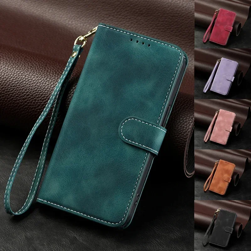 Flip Wallet Bags Leather Book Case na iPhone\'a 16 15 14 Plus 13 12 Mini 16 Pro Max Cover Magnetic Phone Cases Card Slot Stand