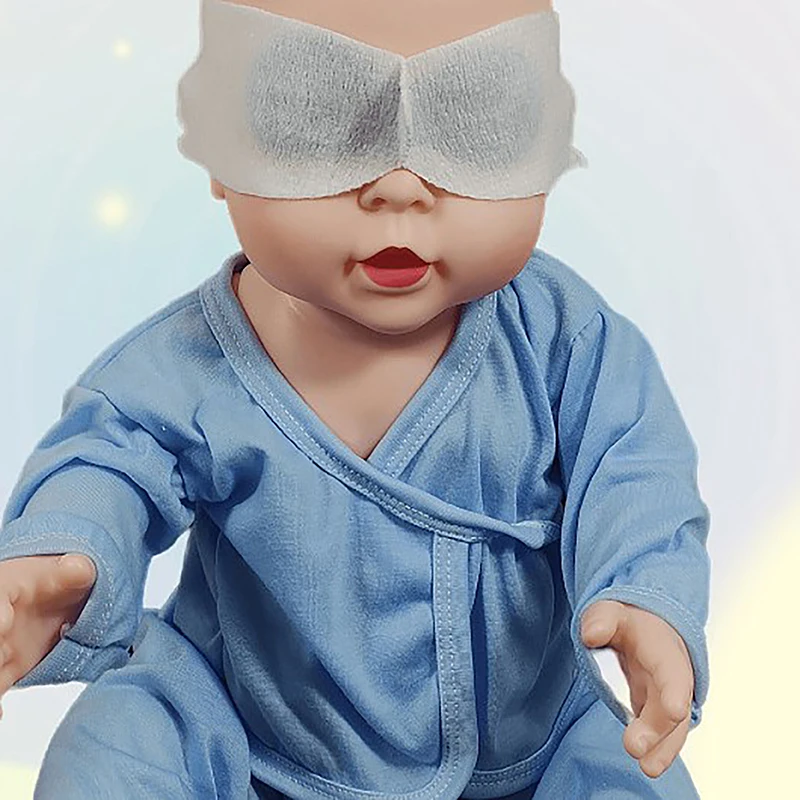 Newborn Phototherapy Protective Eye Mask Baby Anti-Blue Light Sunproof Eye Cover Phototherapy Blue Light Baby Shading Blindfold