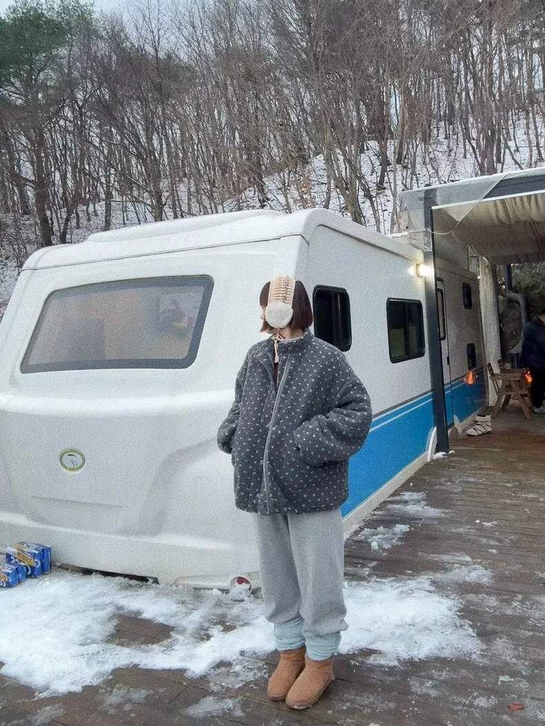 بوابة الشرق القلب البولكا نقطة فرو الضأن Jaet المرأة خمر فضفاض دافئ الوقوف طوق Plu معطف المرأة Faion الخريف #4