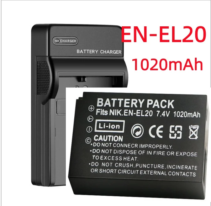 1020Mah EN-EL20 En … - image