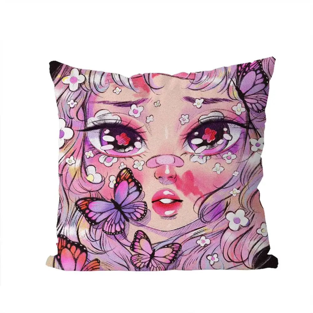 

Pillow Case Eunpyon Art Luxury Double-sided For Car Pillows 45x45 Cushions Cover Home And Decoration Sofa Pillowcase 50x50