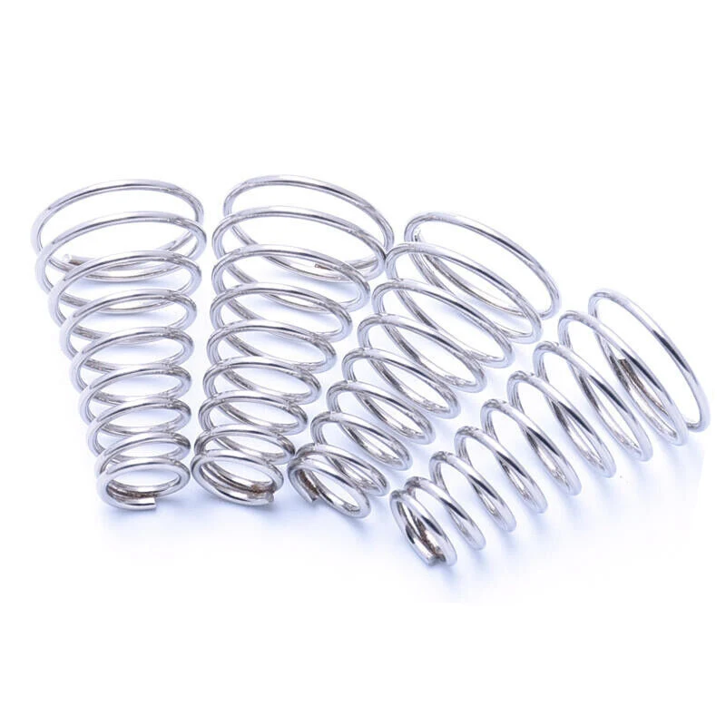 Wire Dia 0.8 0.9 1mm 304 Stainless Steel Tower Spring Taper Pressure Spring A2 Conical Cone Compression Spring