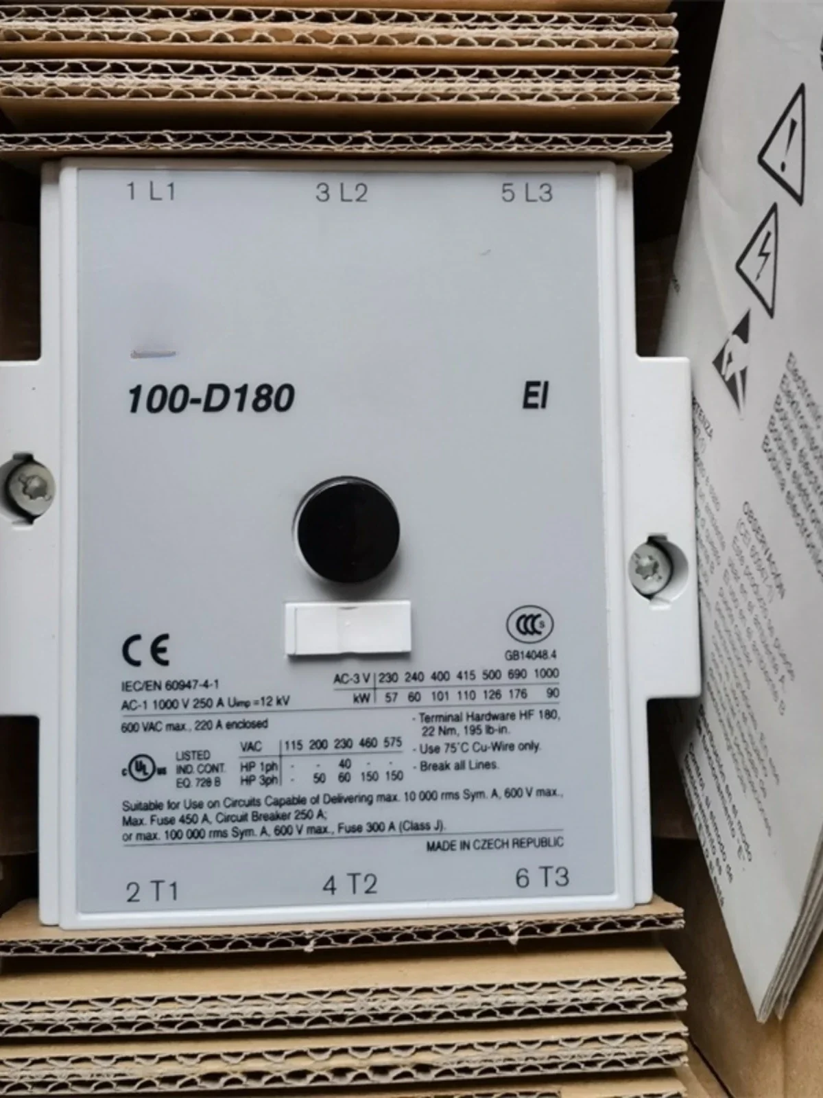 

2025 Contactor 100-D180EA11 100-180EA00