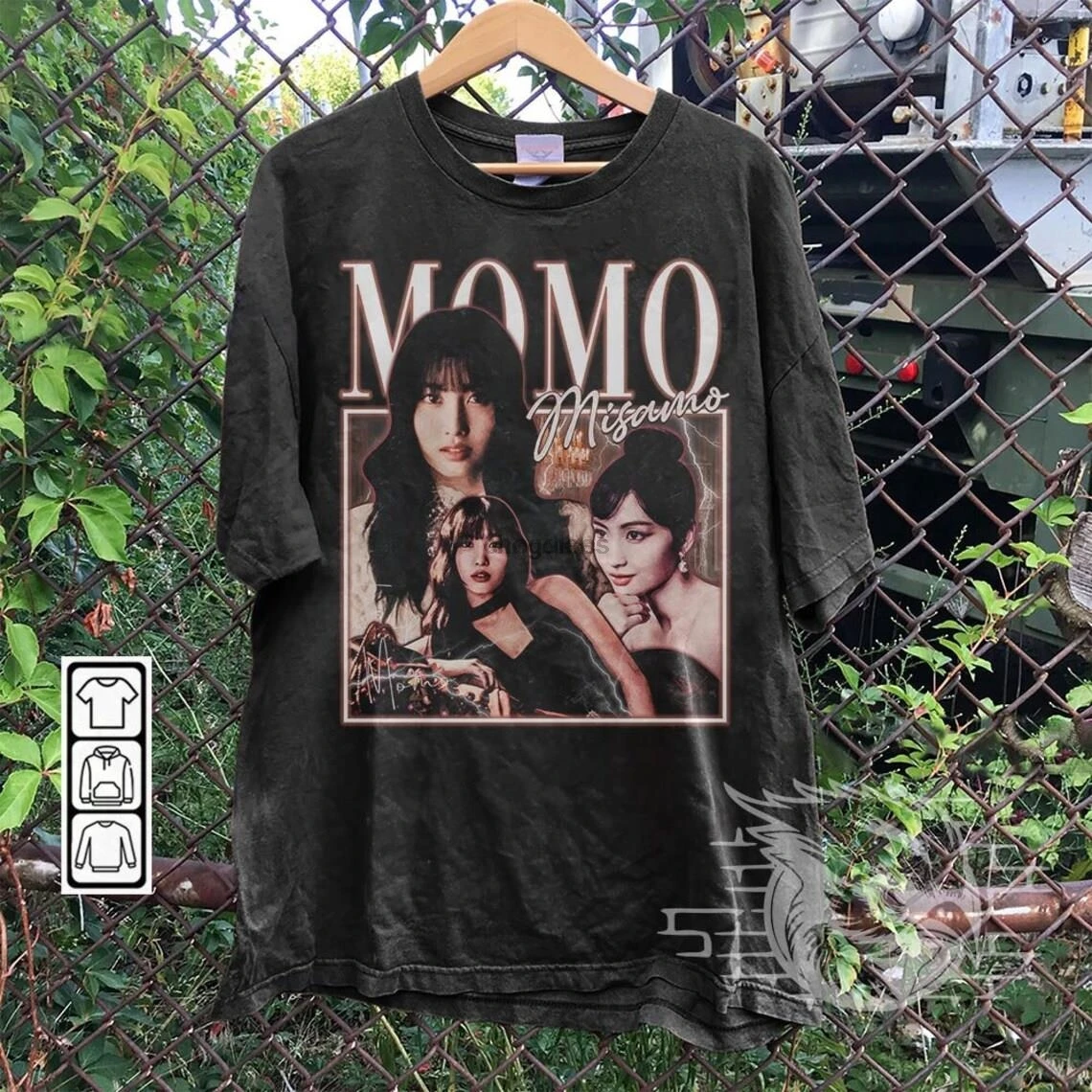 Momo Kpop Shirt Momo Misamo Masterpiece Album Sweatshirt Momo Twice Misamo Vintage Retro Graphic Music Unisex Gifts Fan Hoodie K