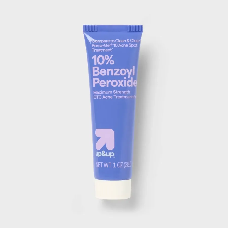 1oz Max Strength Anti‑Acne Treatment Gel, Powerful Acne Medication, Effective for Acne‑Prone Skin & Blemishes