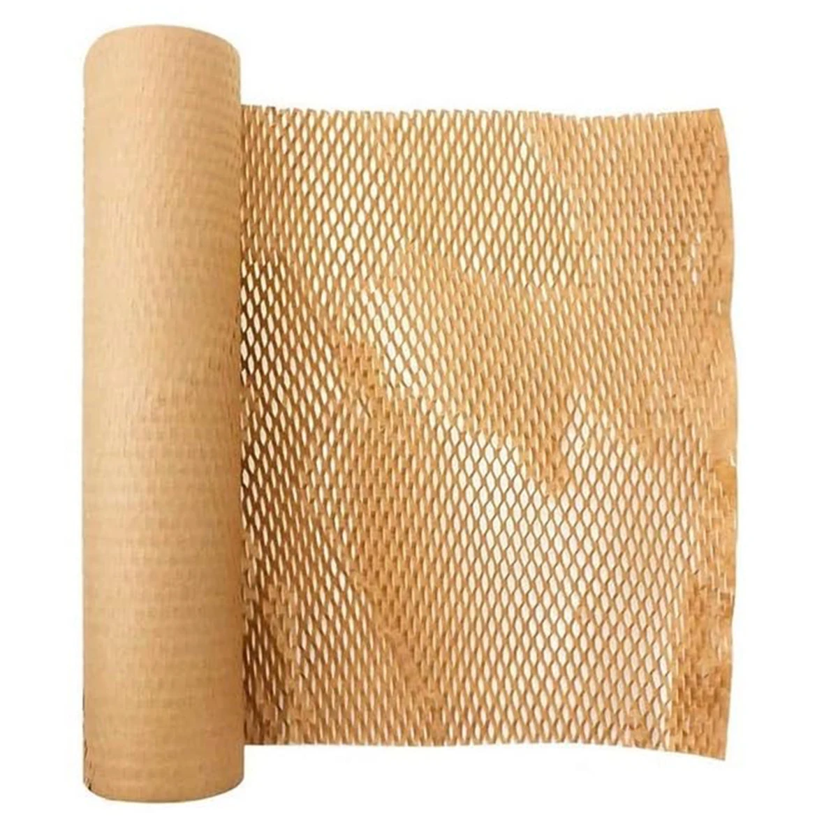 10m Honeycomb wrapping paper small business packaging moving environmentally friendly alternative packaging brown wrapping paper