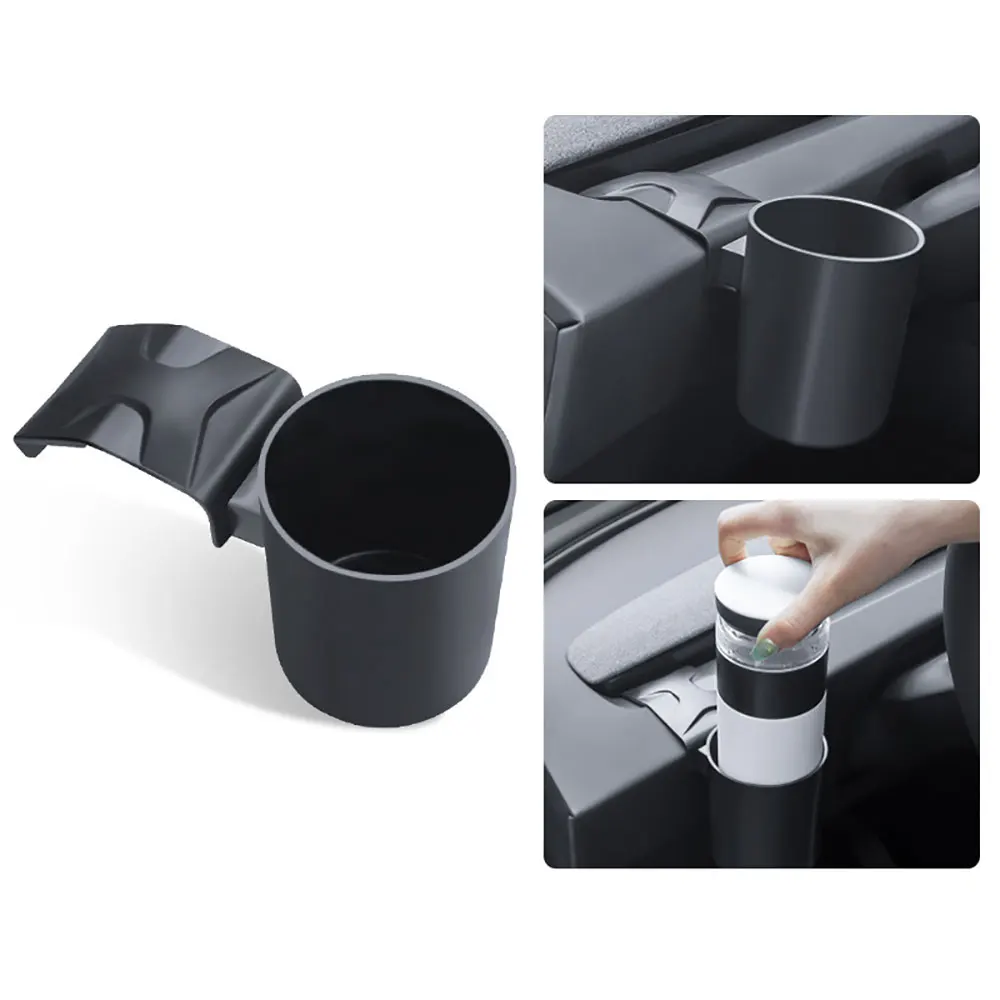 

Dashboard Cup Holder for Tesla New Model 3 2024-2026 Highland Cup Holder Extender Insert Auto Front Instrument Panel Organizer