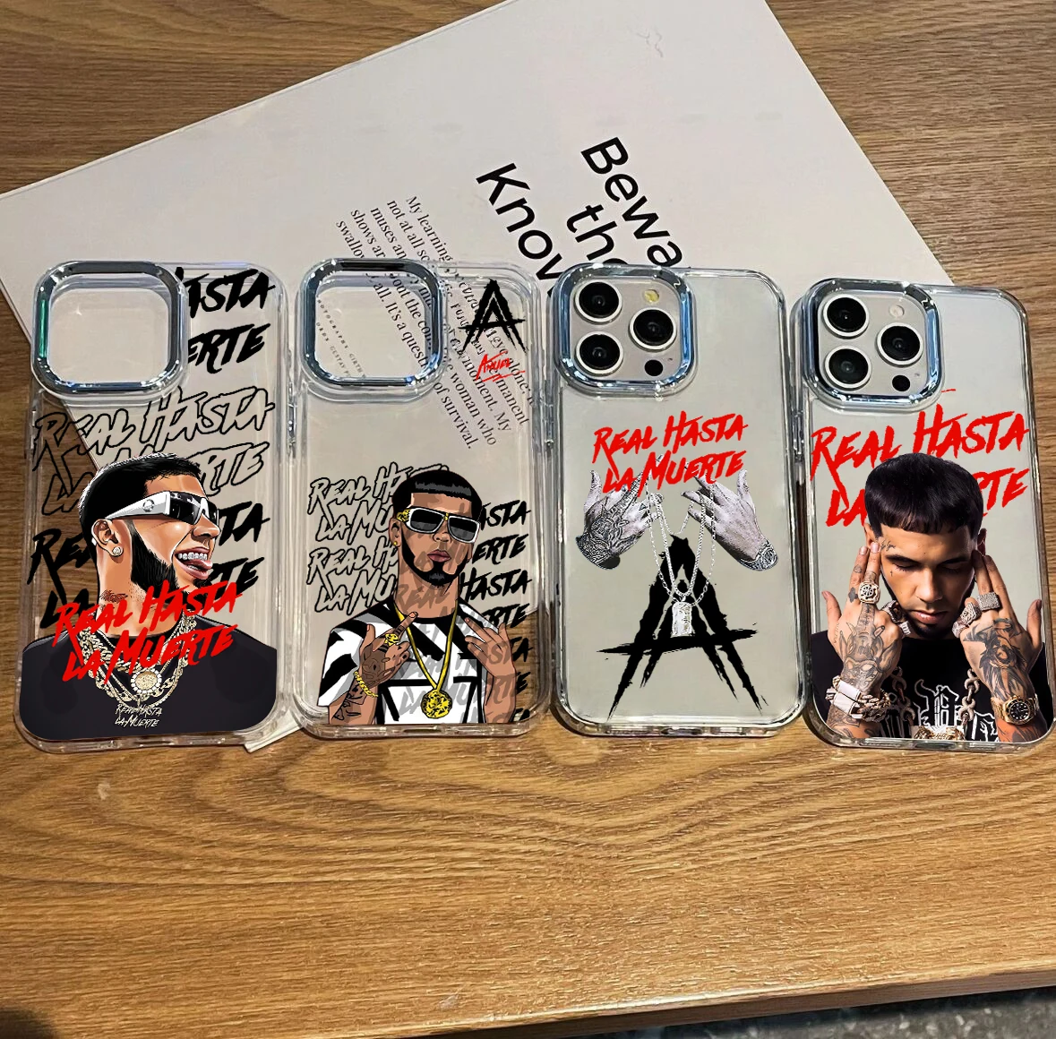 

Hot Rapper Anuel AA Phone Case for Xiaomi Redmi Note A5 A3 14c 13c 12 11 12s 12c 10c 10 9 Pro Plus 4G 5G Transparent Soft Cover