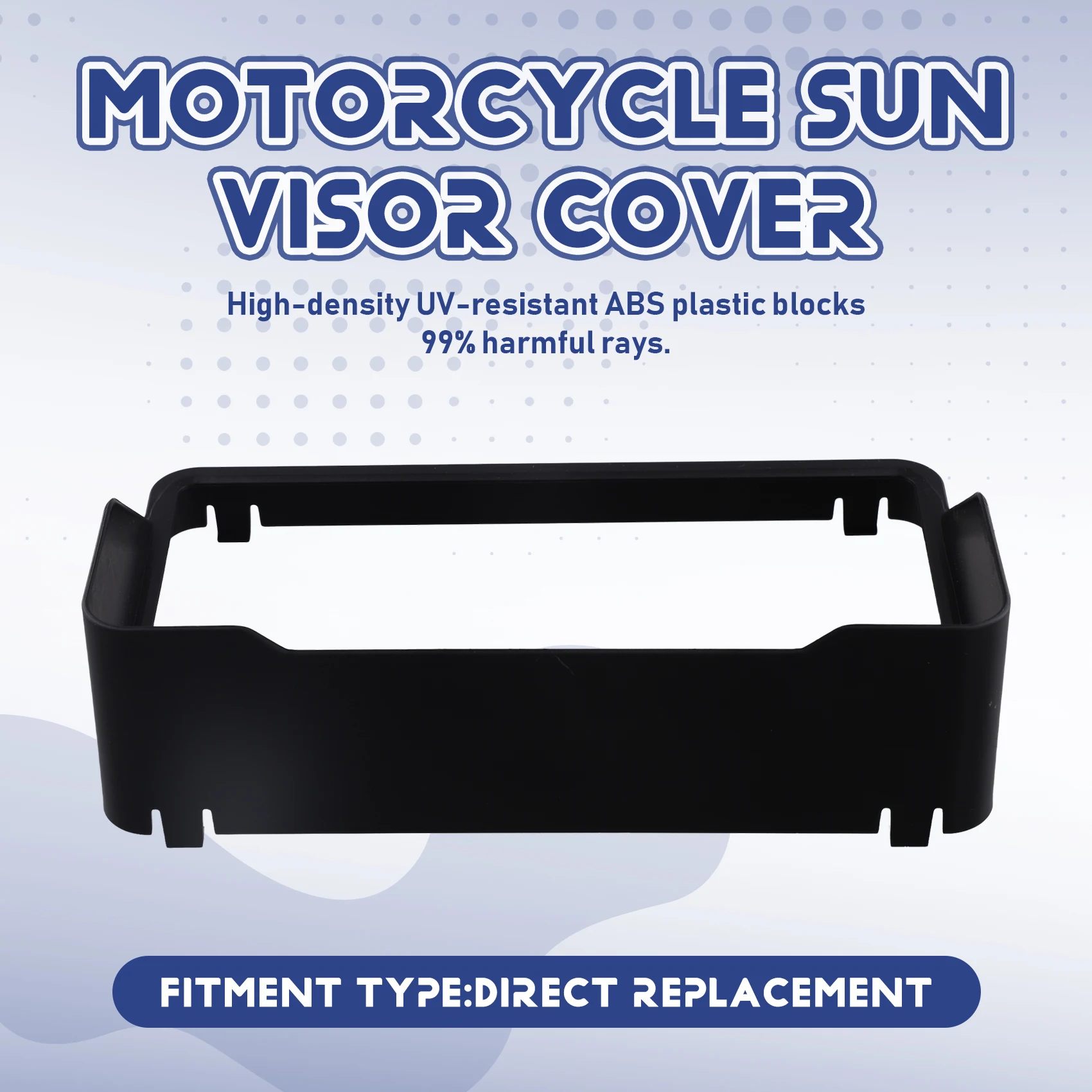 Stable-UV-Resistant Sunshade Guard For Motorcycle Dashboard Display Sun Visor Cover For ZONTES 368G G368 368 G 2024