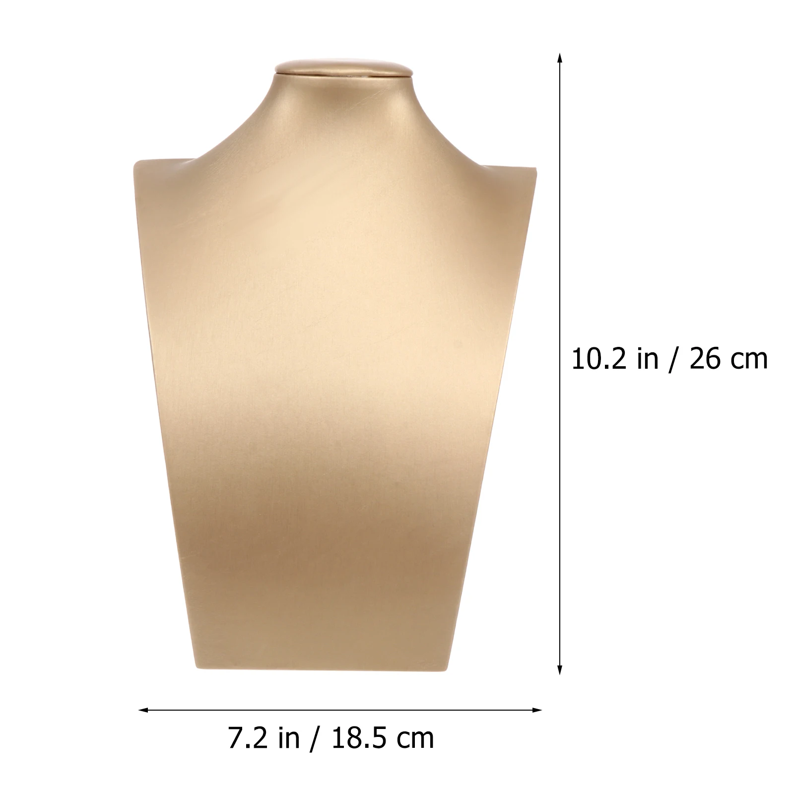 1pc Neck Mold Necklace Bust Rack Brushed Jewelry Organizer Shelf Necklace Stand Pendant Neck Bust Stand Storage