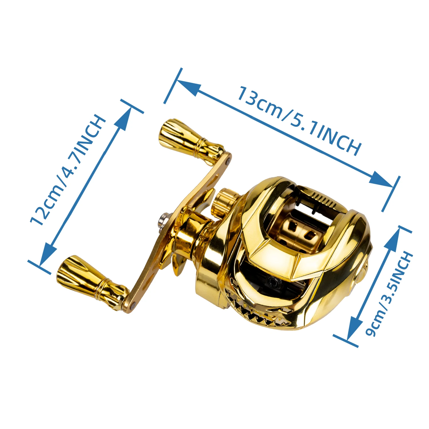 Stainless Steel Baitcasting Reel 3