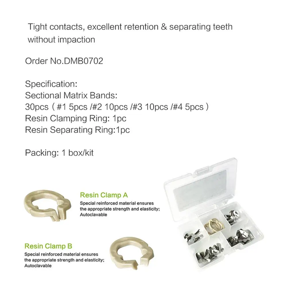 Matrix Bands Matrix Dental Tools sistema di matrice sezionale dentale