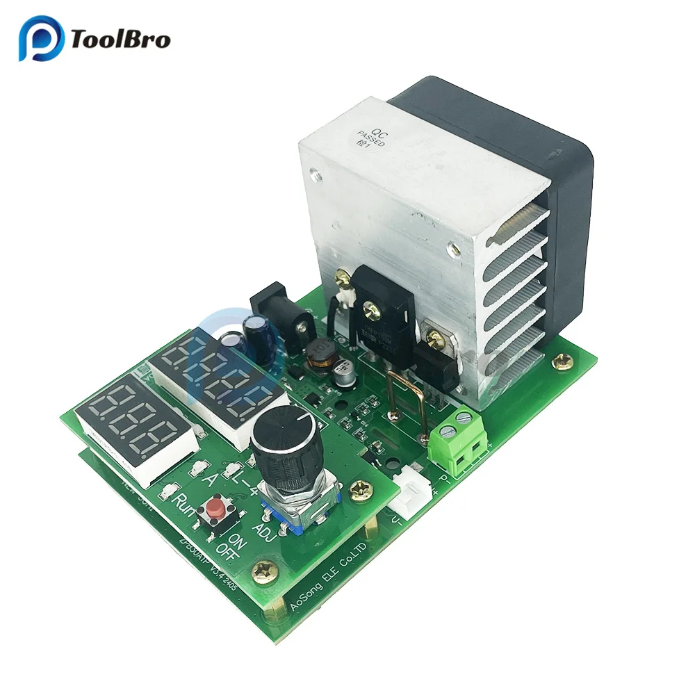 Imagem -04 - Testadores Eletrônicos de Bateria de Lítio Monitor de Capacidade Placa Medidor de Alimentação 60w 9.99a 30v dc Novo