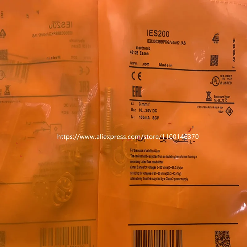 

2Pcs New High Quality IFM induction switch IES200 IES201 IEW200 IEW201