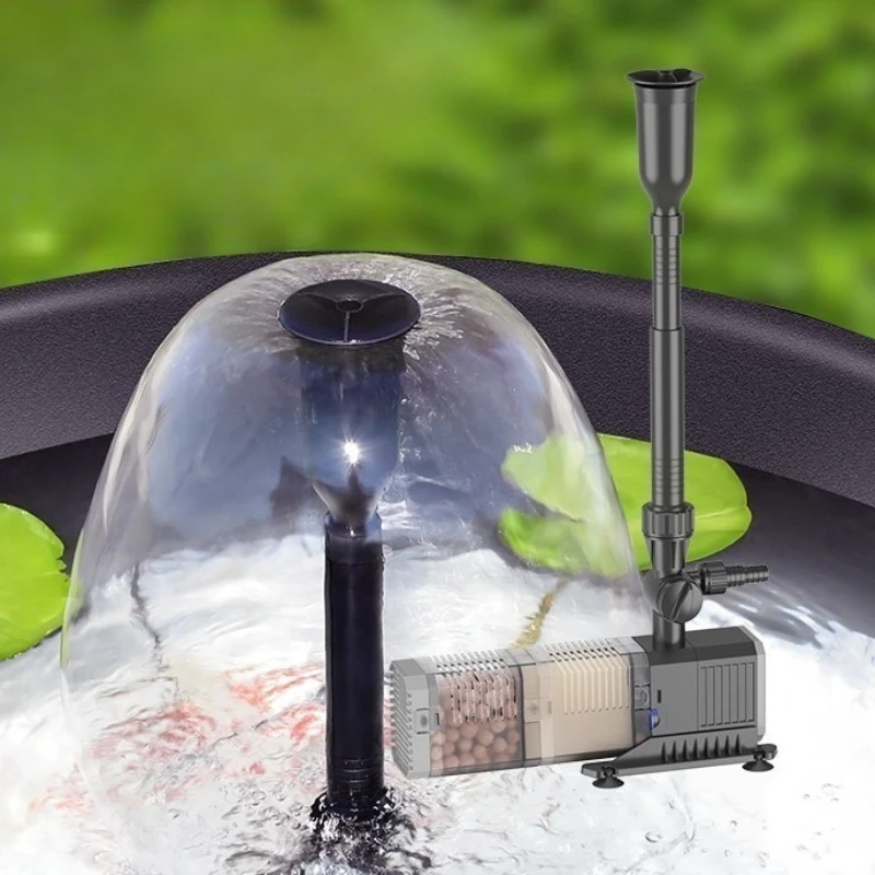 

Фильтр для аквариума, циркуляционный, с функцией оксигенации, циркуляционный насос-фонтан, бесшумный, малый, для очистки воды