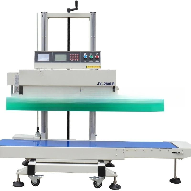 Automatic coding and sealing machine, food bagging heat sealing machine, automatic continuous coding