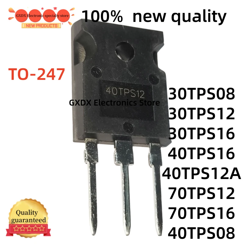 5-10-20piezas 100% nuevo  40TPS12A 40TPS12 40TPS12APBF 70TPS16 70TPS12 TO247 40TPS08 40TPS16 30TPS16 30TPS12 30TPS08 TO-247