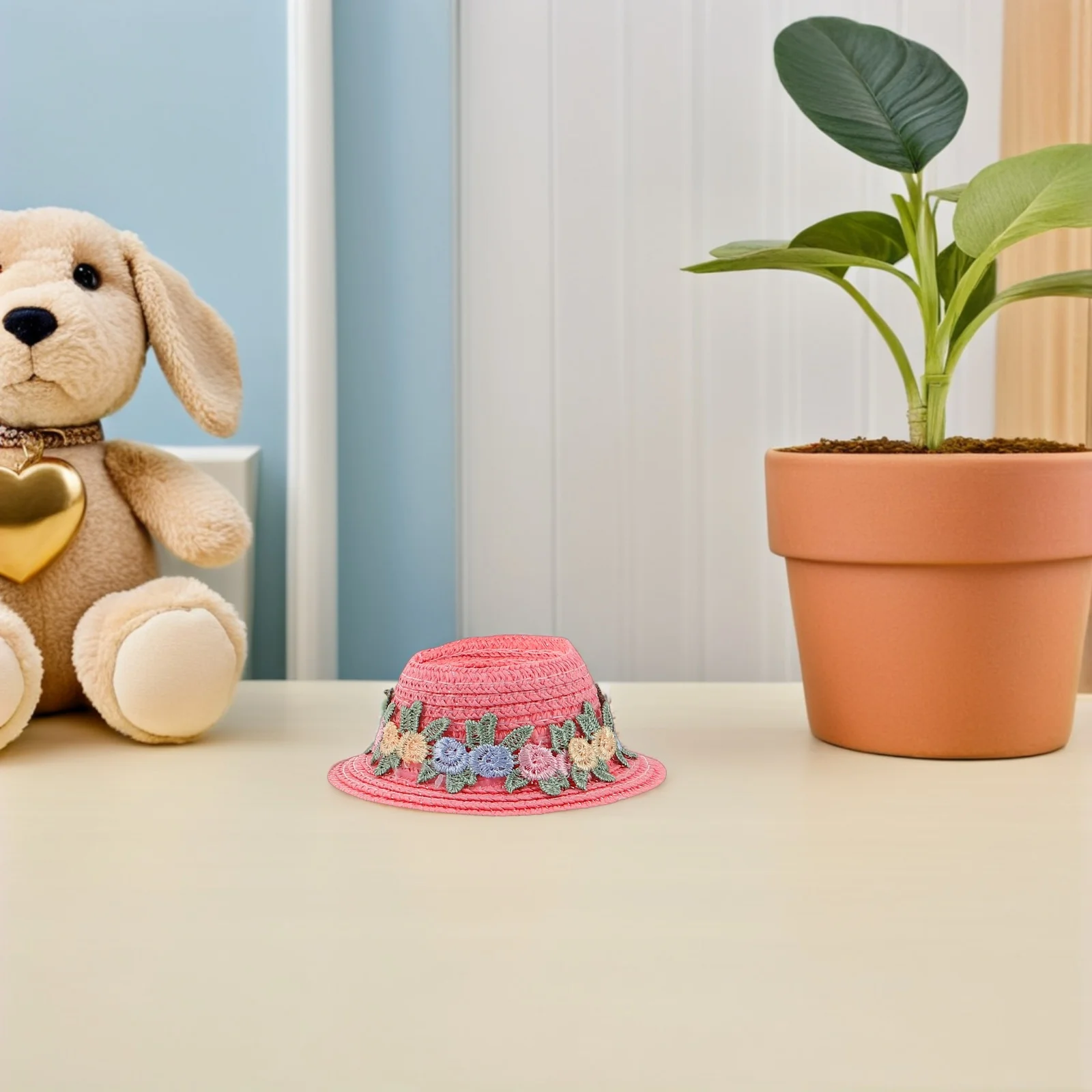 3 قطعة القبعات المصغرة صغيرة بيني قبعات رسمية أغطية الرأس دمية اكسسوارات للعب الأدوار قبعات دمية مصغرة #1