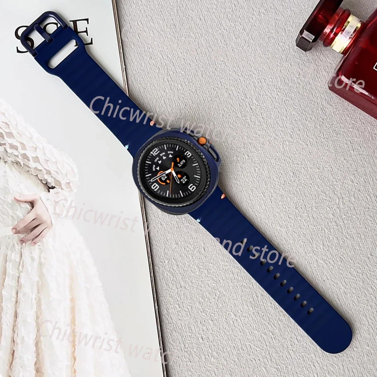 Нейлоновый ремешок для Samsung Galaxy Watch 8, 40/44 мм, регулируемый сменный браслет Correa для Watch 8, классический ремешок 46 мм, аксессуары