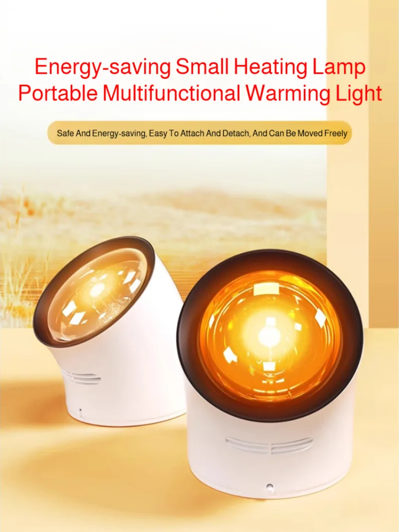 

Waterproof WallMounted Bathroom Shower Light Heat Lamp, No Drilling Required ExplosionProof, Safe & Reliable Bathroom