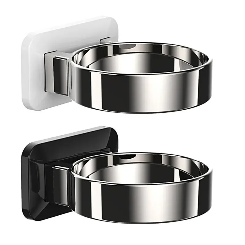 Ponsvrij Föhn Opbergrek Wandmontage Föhn Houder Stand Plank voor Thuis Badkamer Kleedkamer Geen Boor Organizer