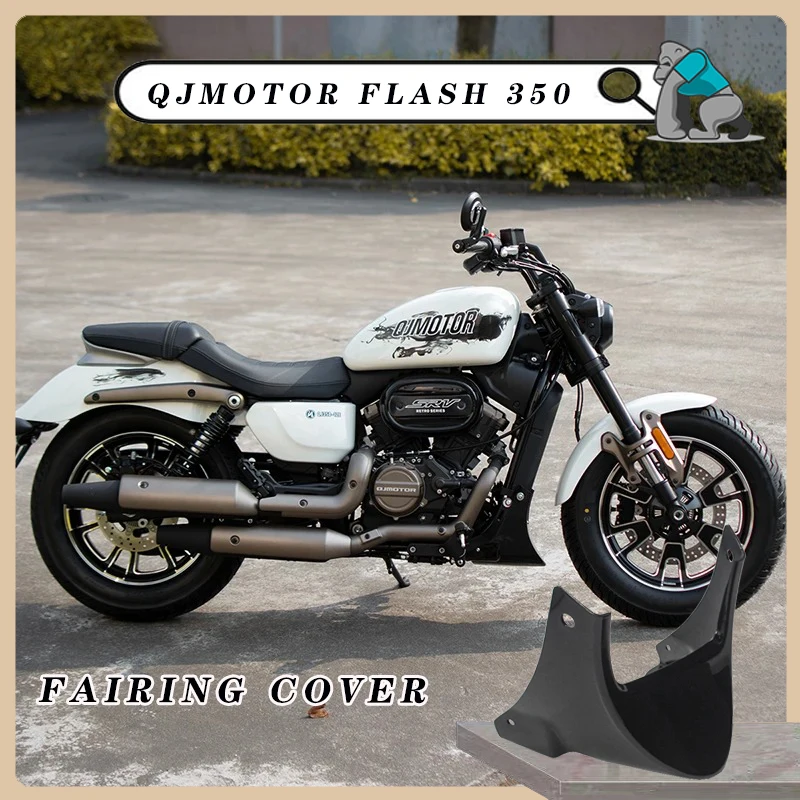 

Customized For QJMOTOR Flash 350 Motorcycle Bottom Dome Fairing Cover Lower Fairing Lower Chassis Protector Engine Guard Cover