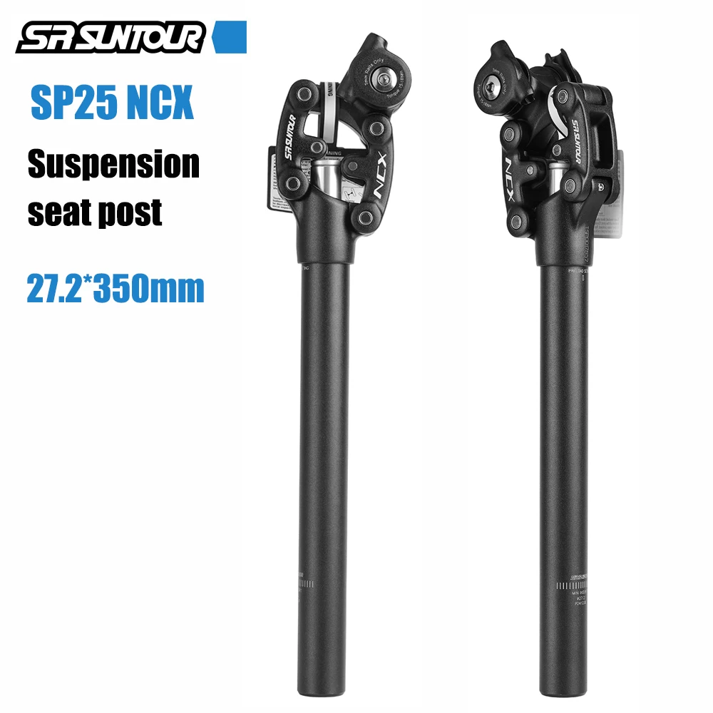 25 NIEUWE SR SUNTOUR NCX Fiets Demping Verende Zadelpen Mountainbike Schokdemper Reizen Zadelpen 27.2mm 30.9mm 31.6mm