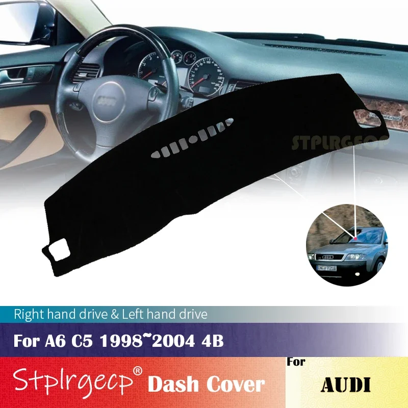 

for Audi A6 C5 1998~2004 4B Anti-Slip Dashboard Cover Protective Pad Car Accessories Sunshade Carpet 2003 2002 2001 2000 1999