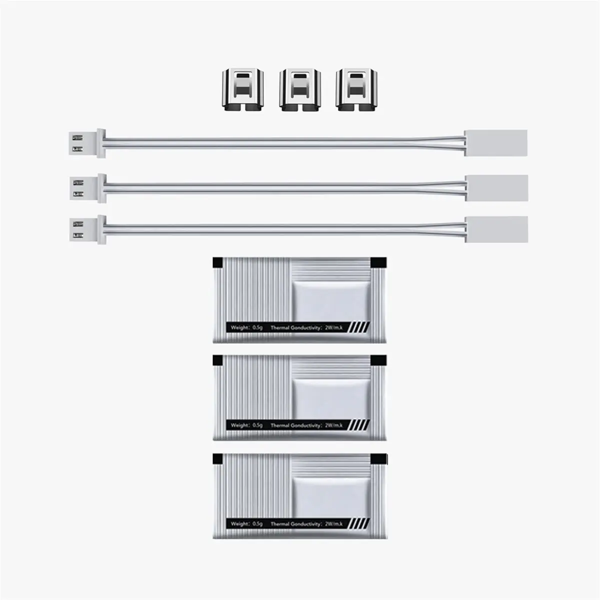 Y2191A*☀▃3PCS 3D Printer Hotend Ceramic Heater for X1 X1C, Heating Sheet for Hotend Heater 3D Printer Parts