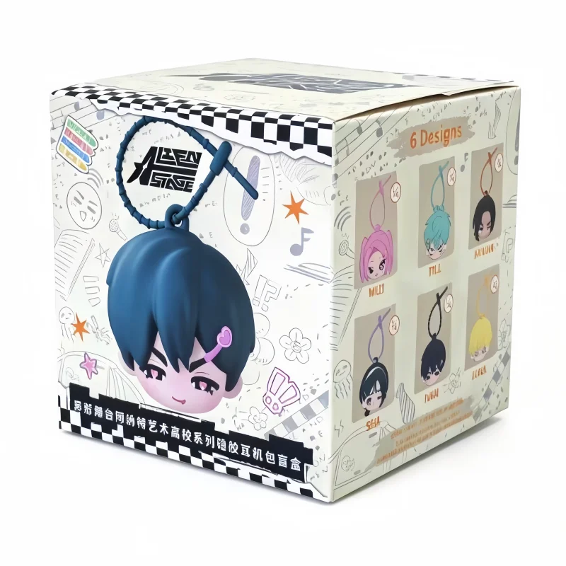 Meilleures ventes : Authentique Alien Stage Aahs Campus Series, Étui à écouteurs en silicone exquis, Boîte mystère, Pendentif mignon, Cadeaux surprise, Jouets