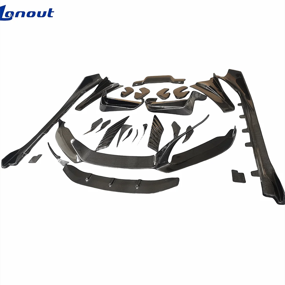 

Передний бампер из углеродного волокна в стиле EB, боковая юбка для губ, задний диффузор, хвостовой спойлер, крыло для BMW I8 Bodykit