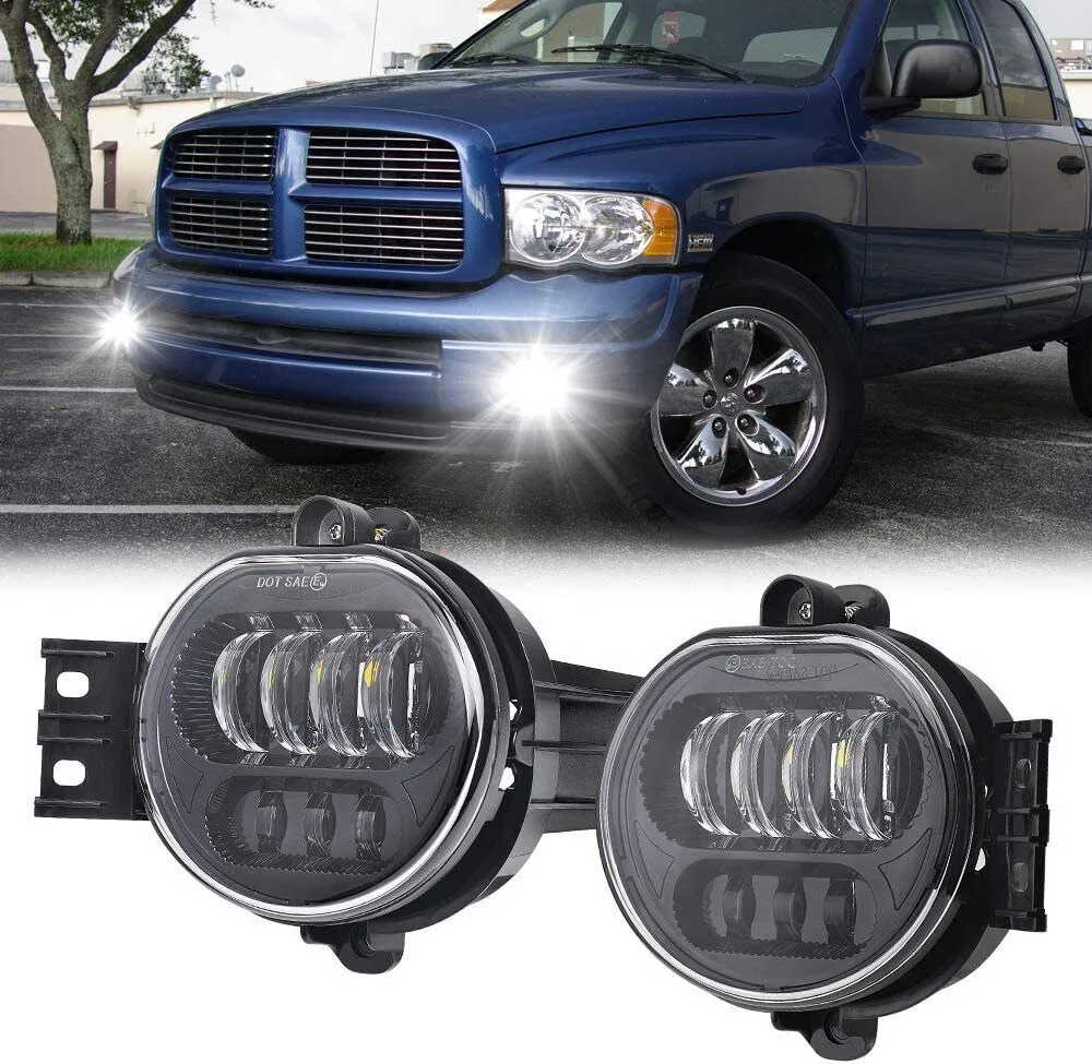 

LED Fog Light Mounting for Dodge Ram 1500 2500 3500 2002-2008 Plug&Play