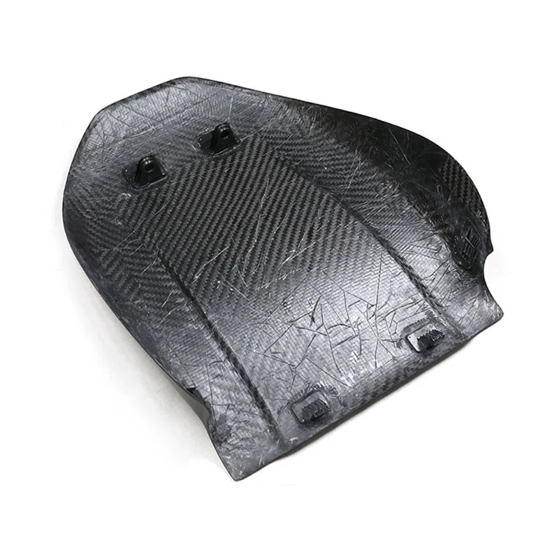 고성능 리얼 드라이 카본 파이버 개조로 모델 X S 3 Y의 내부 시트 등받이 장식을 대체합니다.