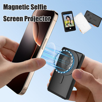 Smartphone Magnetic Monitor Screen Phone Rear Camera Selfie For Vlog Live Stream Video Recording Wireless Phone Screen Projector