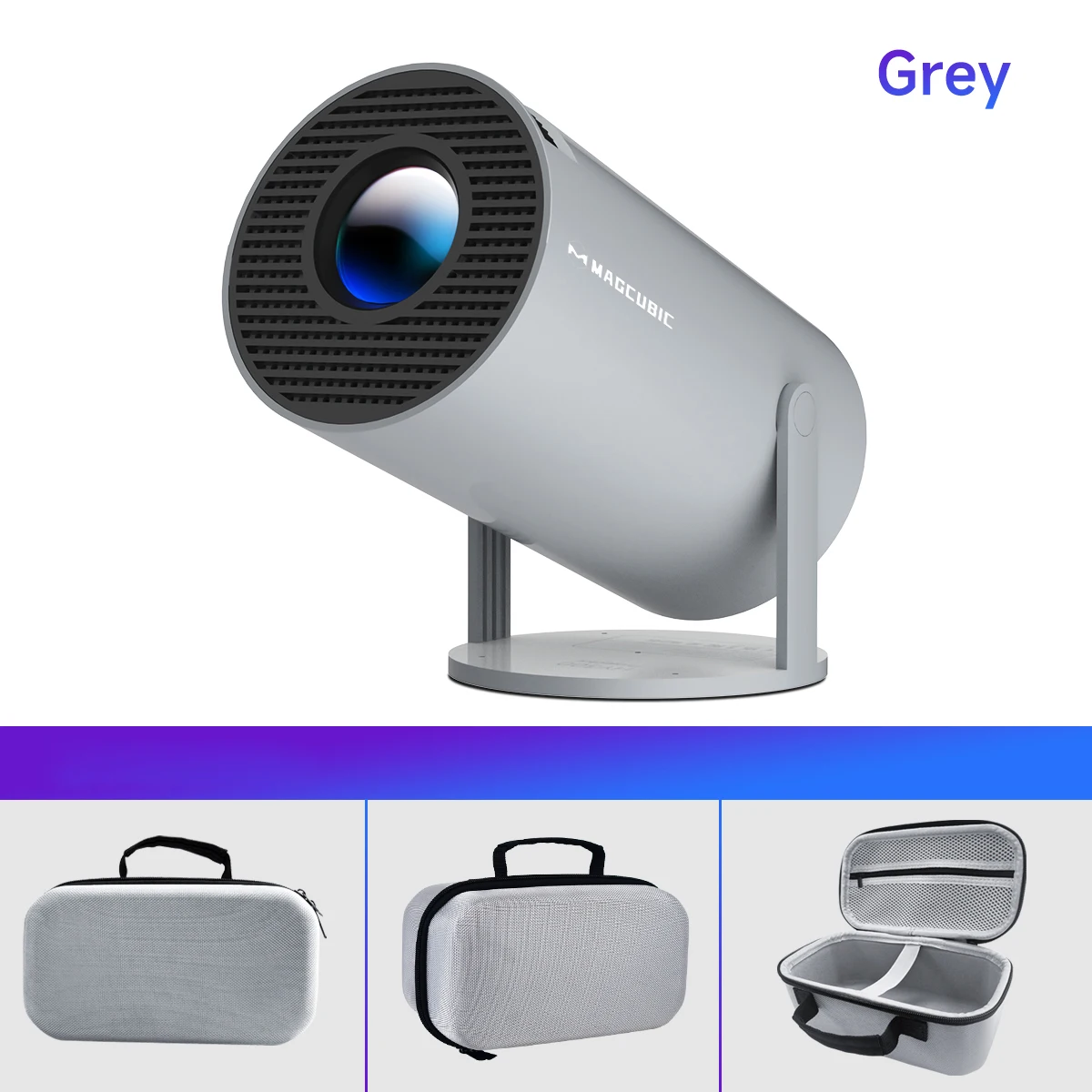 Magcubic-projector HY300 Pro 8K Android 14 Dual Wifi6 290ANSI Allwinner H726 BT5.4 1080P 1280 * 720P Home Cinema Outdoor-projector - afbeelding 1