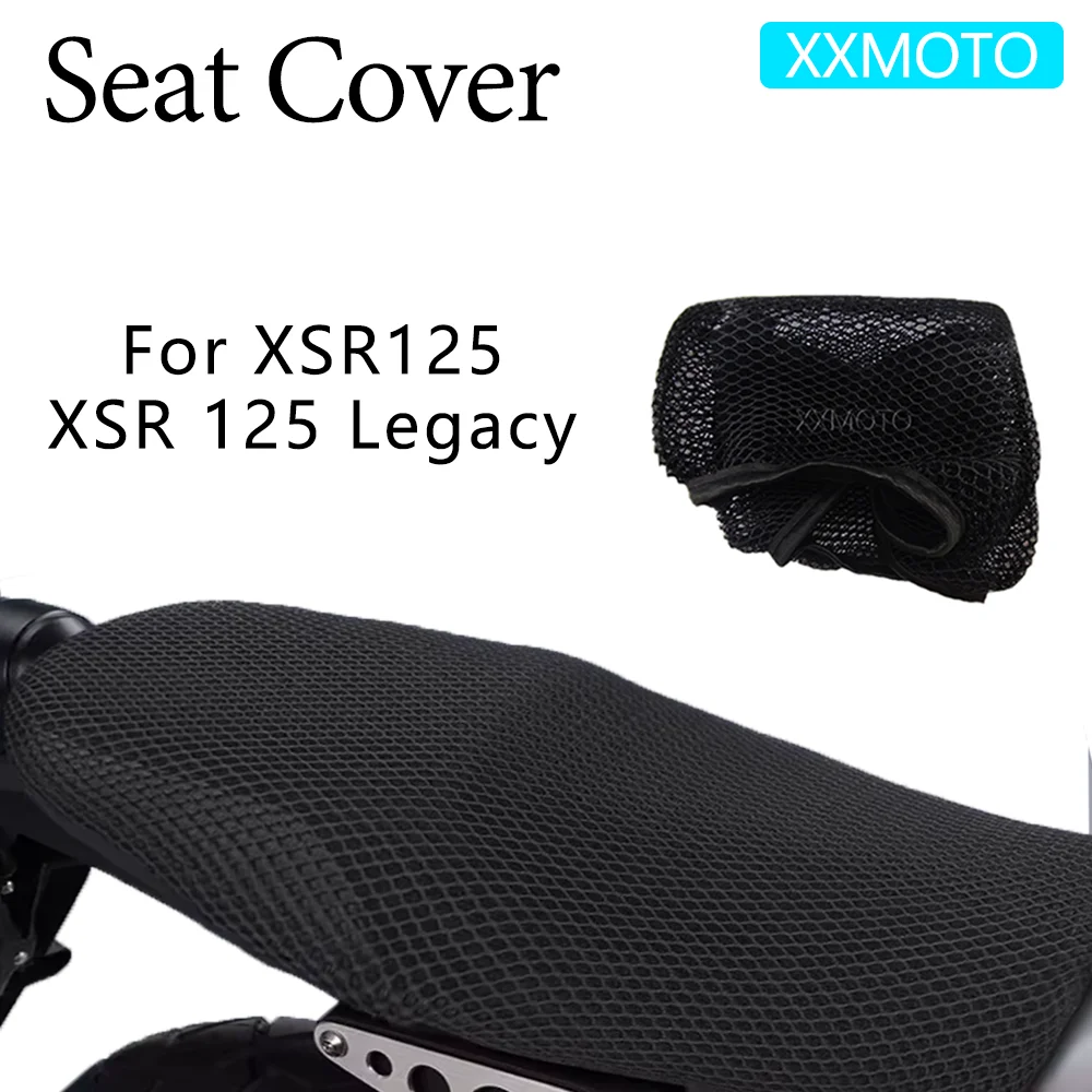 

For Yamaha XSR125 XSR 125 Legacy 2022-2024 Motorcycle Seat Cover Heat Insulation Fabric Breathable Non-Slip Protection Cushion