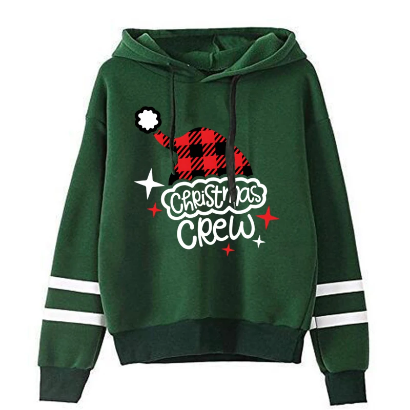 Christmas Crew Women Hoodies Women\'s New Fashion Hoodie Autumn and Winter Oversized Loose Women\'s Blouse Y2k Hoodie Sweatshirts