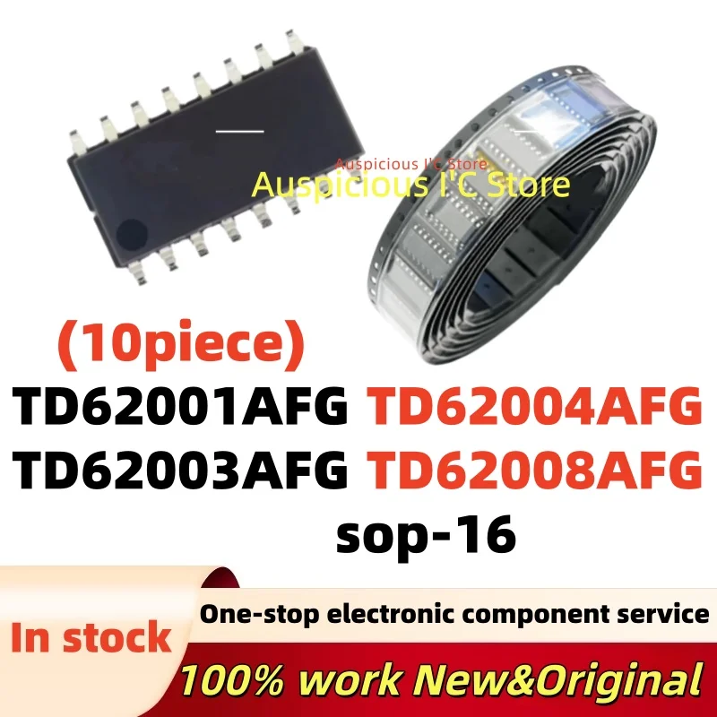 (10pcs)100%New 62001AFG 62003AFG 62004AFG 62008AFG TD62001AFG TD62003AFG TD62004AFG TD62008AFG SOP-16