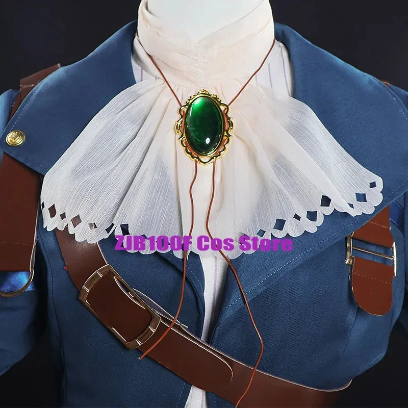 Disfraz de Anime Violet Evergarden, lujoso vestido de sirvienta de princesa, traje con peluca, traje de fiesta de Carnaval y Halloween para mujer