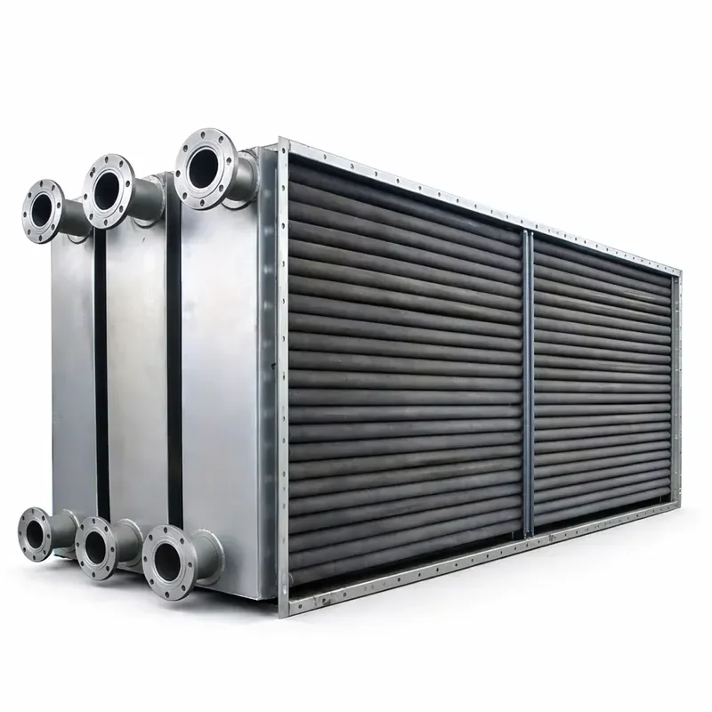 Industrial Finned Tube Heat Exchanger for Chemical Process Liquid Cooling