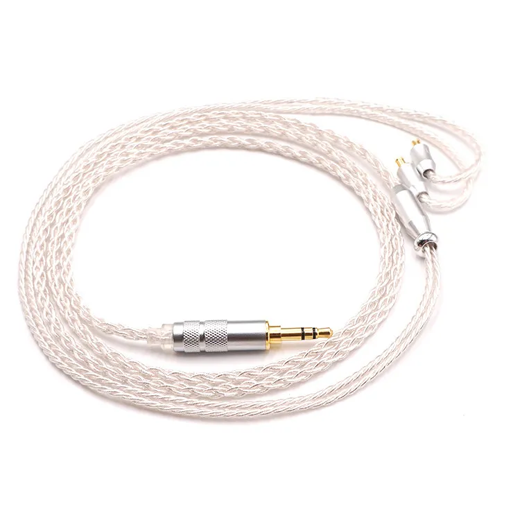 2.5/4.4 Pin Earphone Upgrade Cable, Replacement Audio Wire for Iron Triangle LS200 LS300 LS70 E70 CKS1100IS