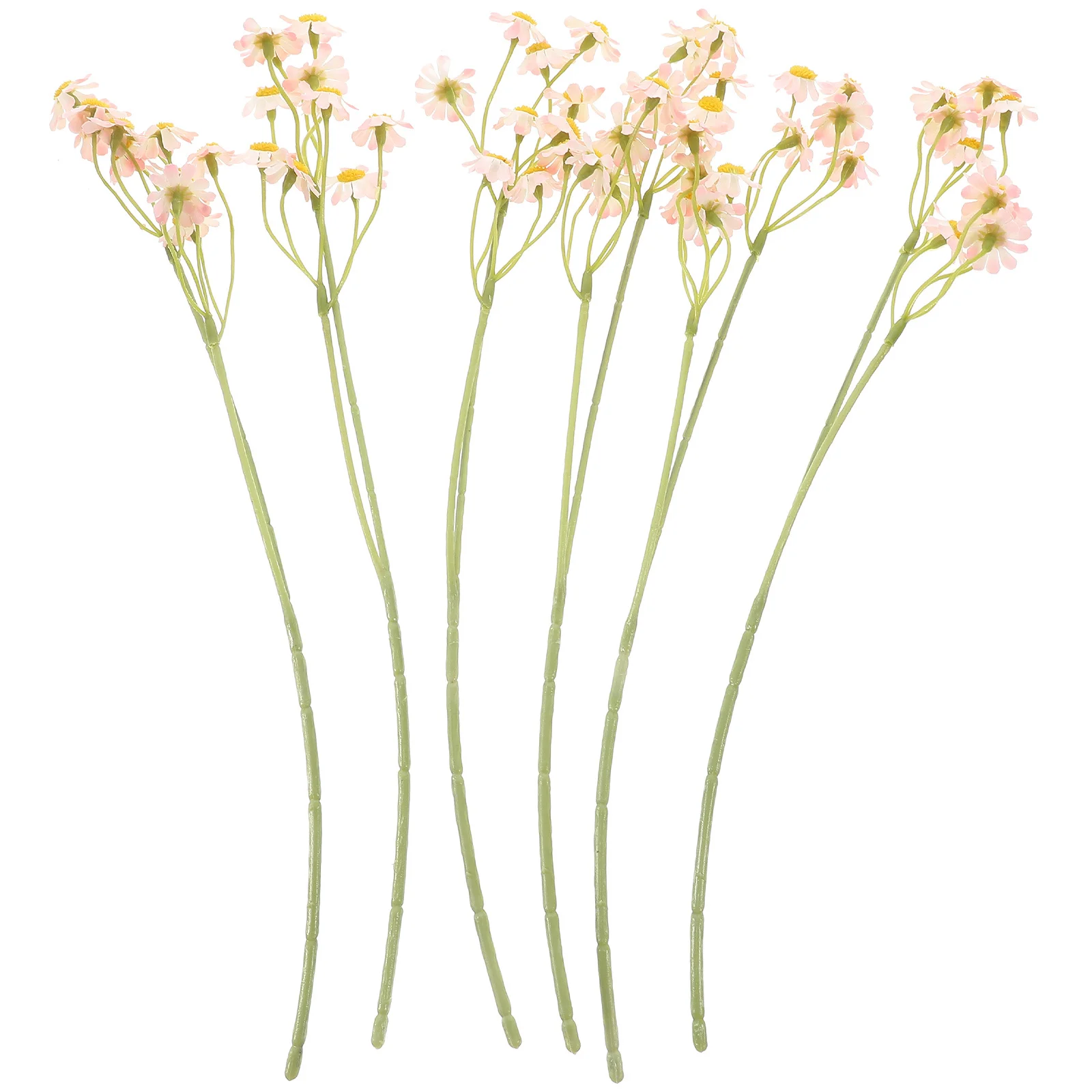 

Simulated Chamomile Artificial Flower Bouquet Romantic Wedding Bridal Party Decoration Realistic Flower Bouquet for Indoor