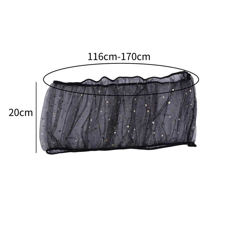 Mesh Bird Cage Cover Shell Skirt Net Adjustable Bird Cage Dust Cover Easy Cleaning Airy Fabric Mesh Pet Bird Cage Cover