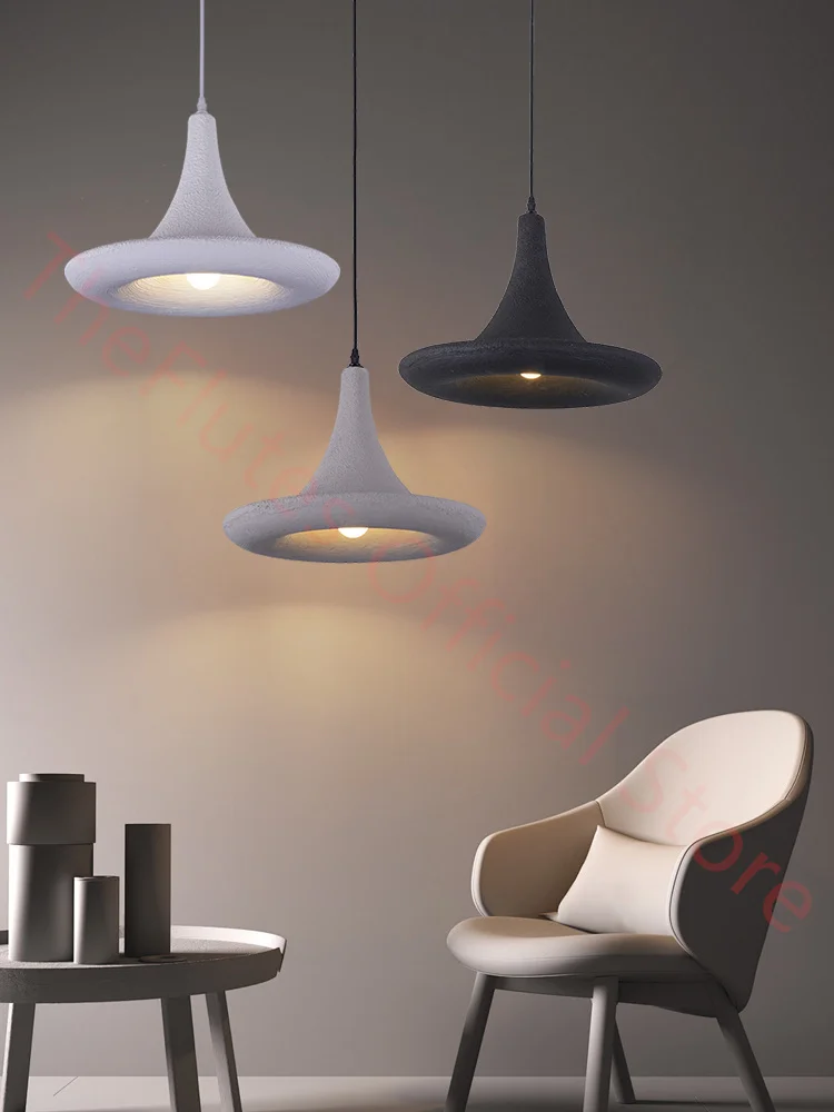 

Modern Restaurant Island Handmade Wabi Sabi Chandelier Cafe Bar Dining Bedroom Lighting Indoor LED Art Deco Pendant Lamp Fixture