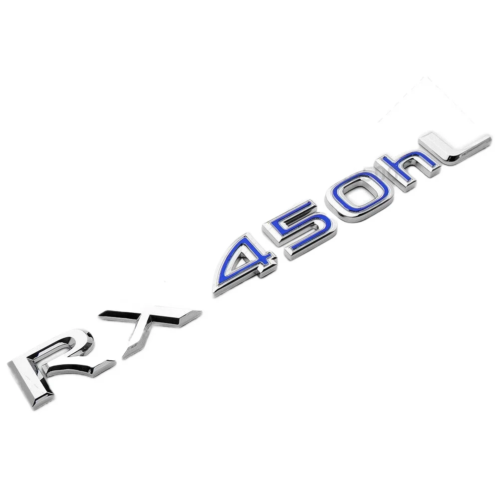 

Lexus Liftgate OEM Chrome RX 450hL Логотип с надписью Значок Автомобильная эмблема Замена F-Sport