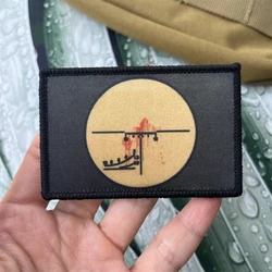 Rosyjski PSO-1 Dragonov Sniper Scope Crosshairs Morale Badge Patches Plecak taktyczny Naklejki z nadrukiem na rzep